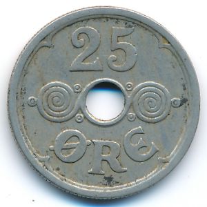 Дания, 25 эре (1934 г.)