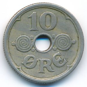 Дания, 10 эре (1925 г.)