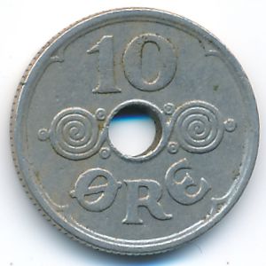 Дания, 10 эре (1934 г.)