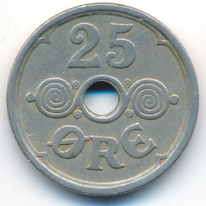 Дания, 25 эре (1924 г.)