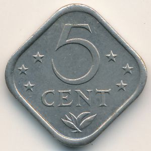 Антильские острова, 5 центов (1979 г.)