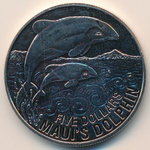 Новая Зеландия, 5 долларов (2010 г.)