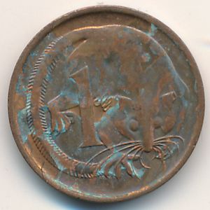 Австралия, 1 цент (1977 г.)