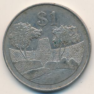 Зимбабве, 1 доллар (1997 г.)
