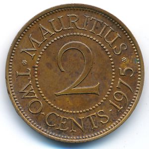 Маврикий, 2 цента (1975 г.)