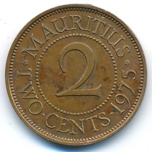 Маврикий, 2 цента (1975 г.)