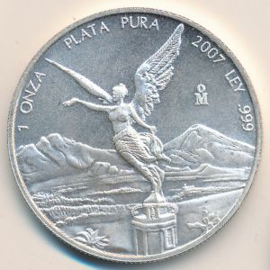 Мексика, 1 унция (2007 г.)