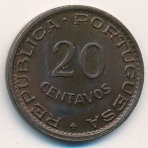 Ангола, 20 сентаво (1948 г.)