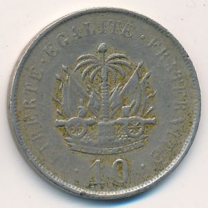 Гаити, 10 сентим (1906 г.)
