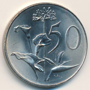 ЮАР, 50 центов (1970 г.)