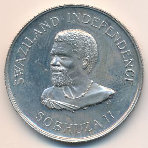 Свазиленд, 1 лухланга (1968 г.)