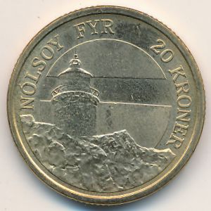 Дания, 20 крон (2005 г.)