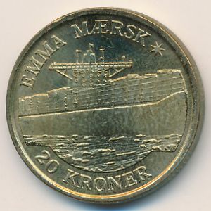 Denmark, 20 kroner, 2011