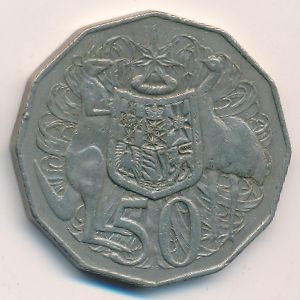 Австралия, 50 центов (1981 г.)