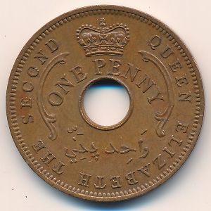 Нигерия, 1 пенни (1959 г.)