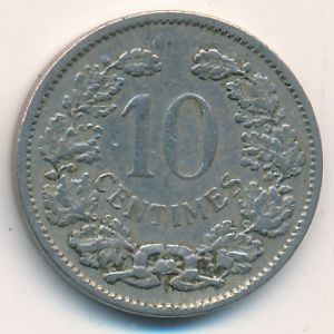 Люксембург, 10 сентим (1901 г.)