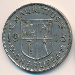 Маврикий, 1 рупия (1975 г.)