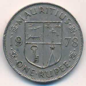 Маврикий, 1 рупия (1978 г.)