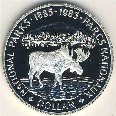 Канада, 1 доллар (1985 г.)