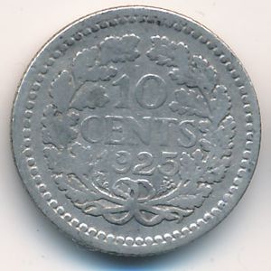 Нидерланды, 10 центов (1928 г.)