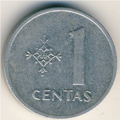 Литва, 1 цент (1991 г.)