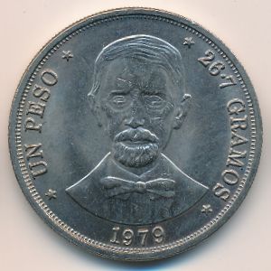 Доминиканская республика, 1 песо (1979 г.)