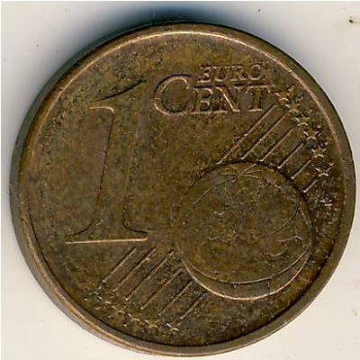Германия, 1 евроцент (2002 г.)