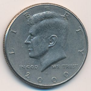 США, 1/2 доллара (2000 г.)