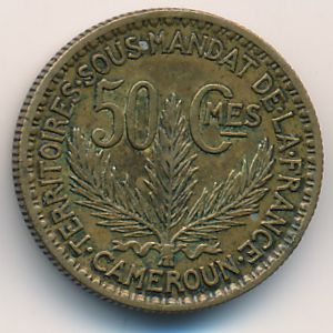 Камерун, 50 сентим (1925 г.)
