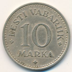 Эстония, 10 марок (1925 г.)