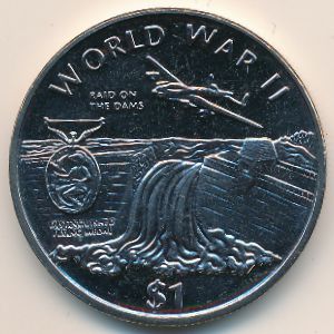 Либерия, 1 доллар (1997 г.)