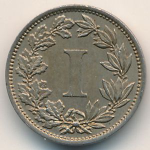 Mexico, 1 centavo, 1882–1883
