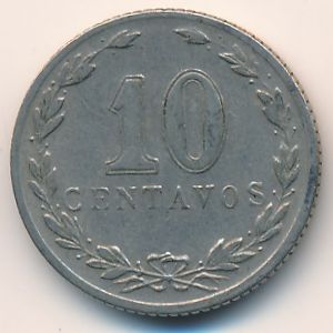 Аргентина, 10 сентаво (1938 г.)