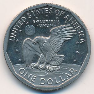 США, 1 доллар (1980 г.)