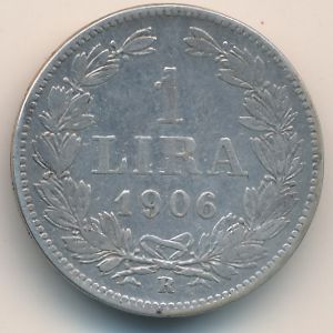 Сан-Марино, 1 лира (1906 г.)