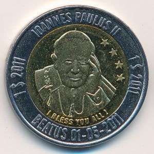 Micronesia., 1 dollar, 2011