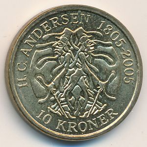 Дания, 10 крон (2006 г.)