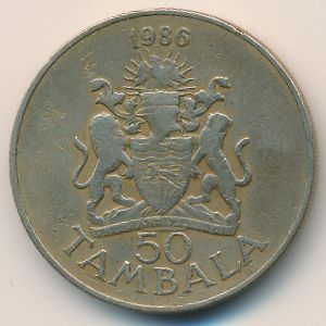 Малави, 50 тамбала (1986 г.)