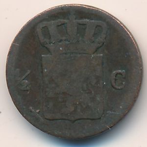 Netherlands, 1/2 цента