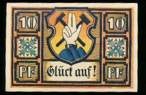 Нотгельды Германии, 10 пфенигов 