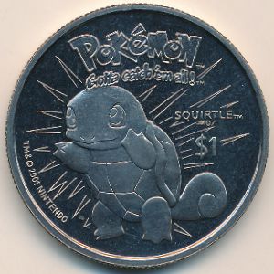 Ниуэ, 1 доллар (2001 г.)