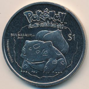 Niue, 1 dollar, 2001