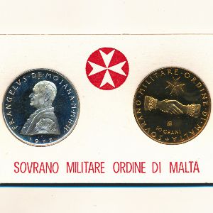 Мальтийский орден, Набор монет (1972 г.)