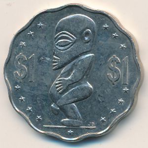 Острова Кука, 1 доллар (2003 г.)