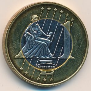 Испания, 1 евро (1997 г.)