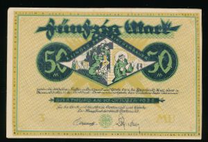 Дортмунд., 50 марок (1922 г.)