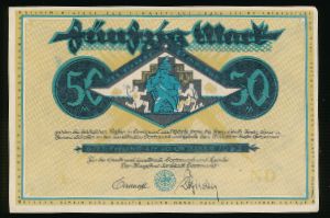 Дортмунд., 50 марок (1922 г.)