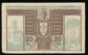 Айзенах., 20 марок (1918 г.)
