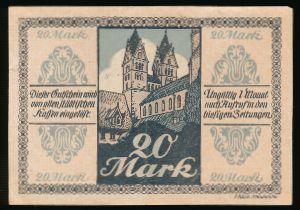 Магдебург., 20 марок (1918 г.)