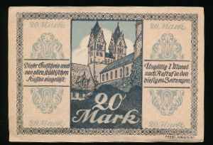 Магдебург., 20 марок (1918 г.)
